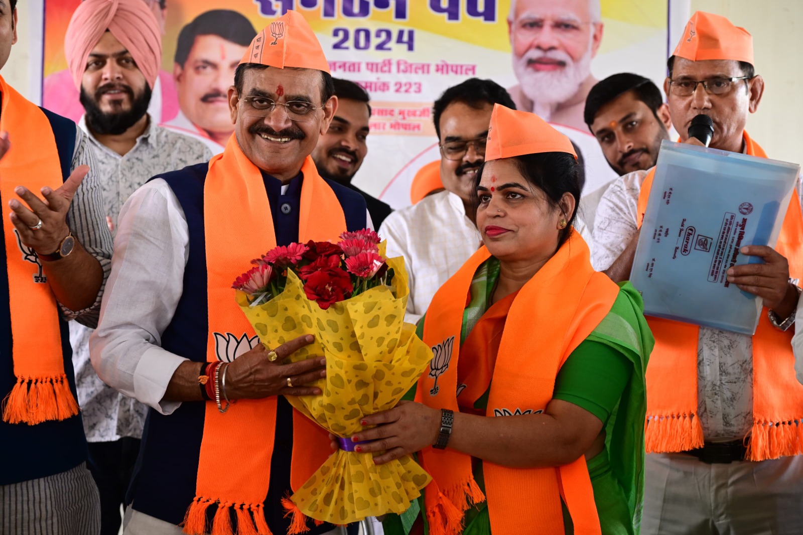 मध्यप्रदेश के पहले बूथ की अध्यक्ष महिला बनीं मध्यप्रदेश के पहले बूथ की अध्यक्ष महिला बनीं