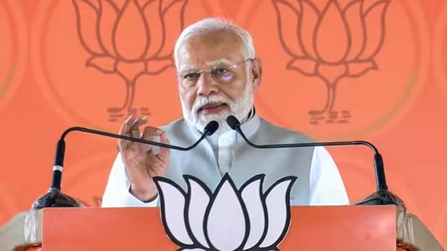कांग्रेस पार्टी विभाजन में विश्वास करती है : प्रधानमंत्री नरेंद्र मोदी कांग्रेस पार्टी विभाजन में विश्वास करती है : प्रधानमंत्री नरेंद्र मोदी