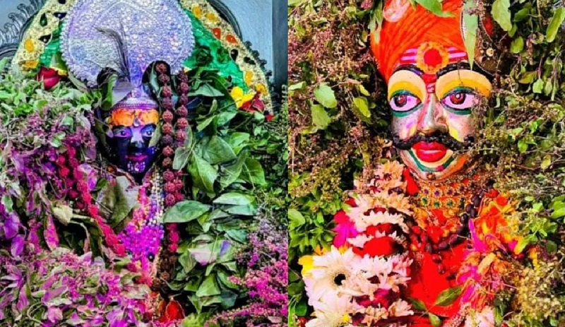 भगवान गोपाल जी और बाबा महाकाल की तस्वीर भगवान गोपाल जी और बाबा महाकाल की तस्वीर
