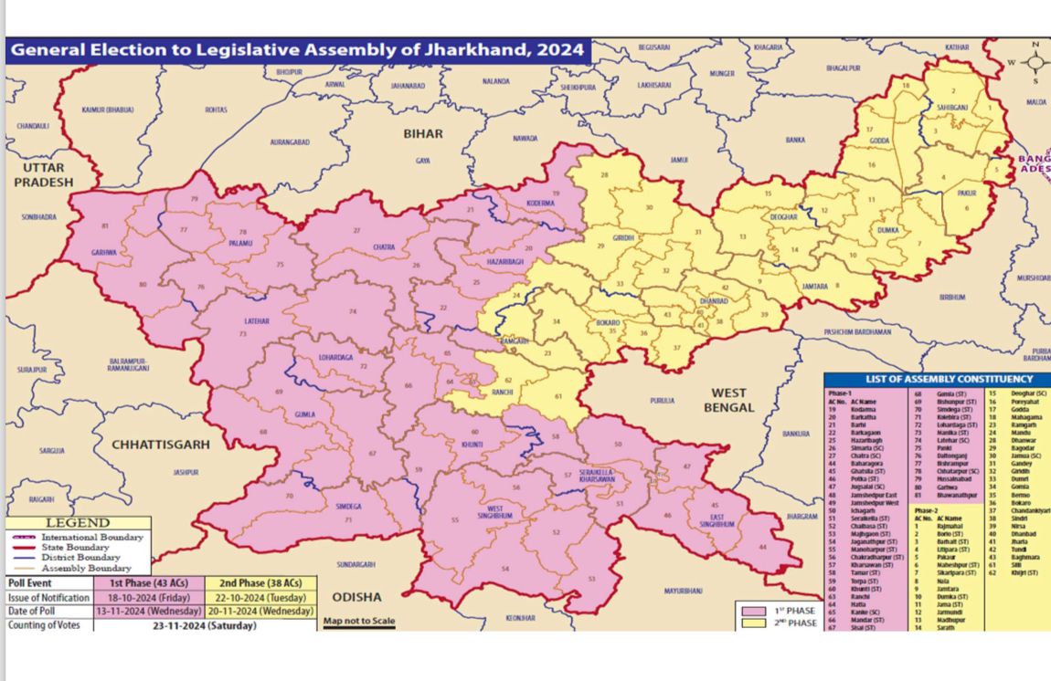 Election Announce for Maharashtra and Jharkhand Election Announce for Maharashtra and Jharkhand