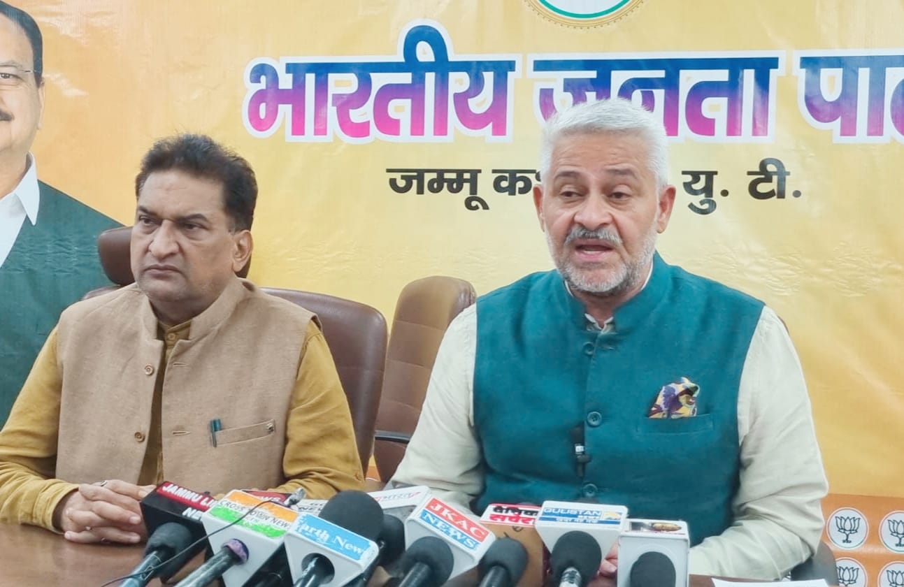 भाजपा ने जम्मू में अलग रेलवे डिवीजन की मांग दोहराई भाजपा ने जम्मू में अलग रेलवे डिवीजन की मांग दोहराई