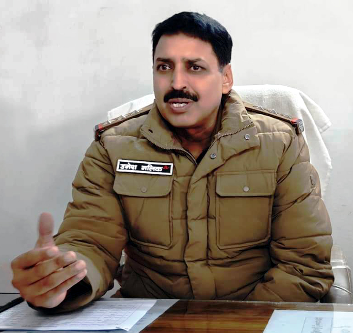 नैनीताल के नये कोतवाल उमेश कुमार मलिक। नैनीताल के नये कोतवाल उमेश कुमार मलिक।