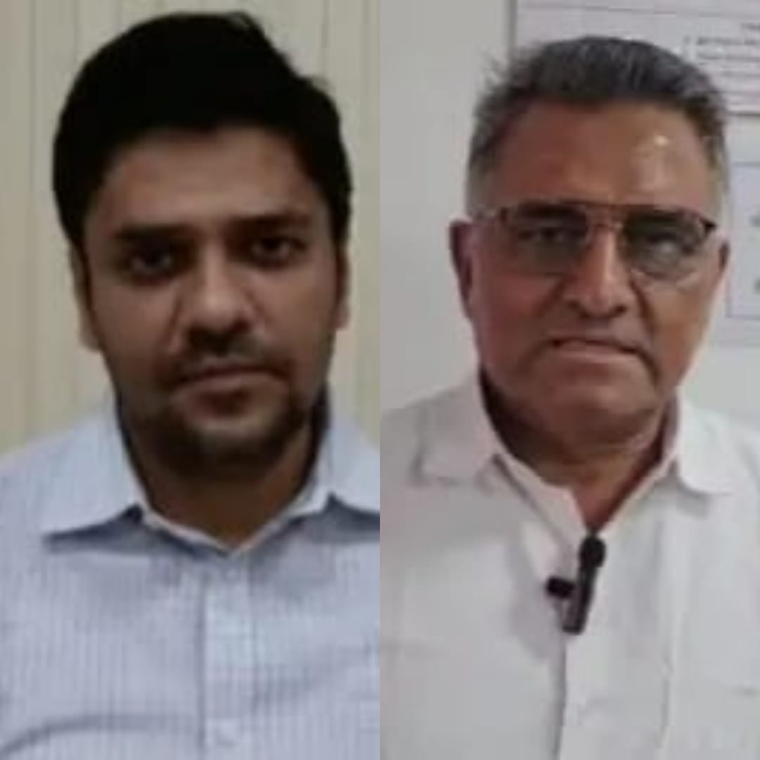 जानकारी देते जिलाधिकारी व मेडिकल प्राचार्य जानकारी देते जिलाधिकारी व मेडिकल प्राचार्य