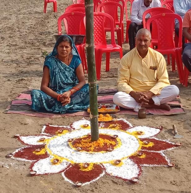 बेहटा में हुआ 24 कुंडीय गायत्री महायज्ञ का भूमिपूजन बेहटा में हुआ 24 कुंडीय गायत्री महायज्ञ का भूमिपूजन