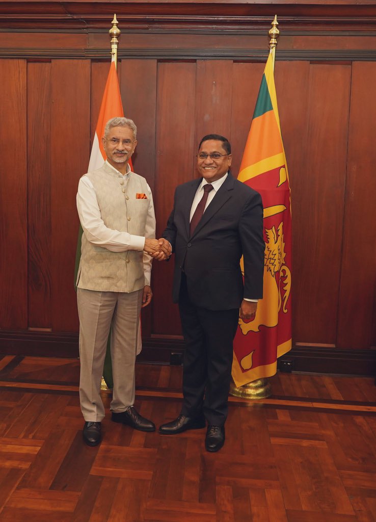 S Jaishankar congratulate vijitha herath S Jaishankar congratulate vijitha herath