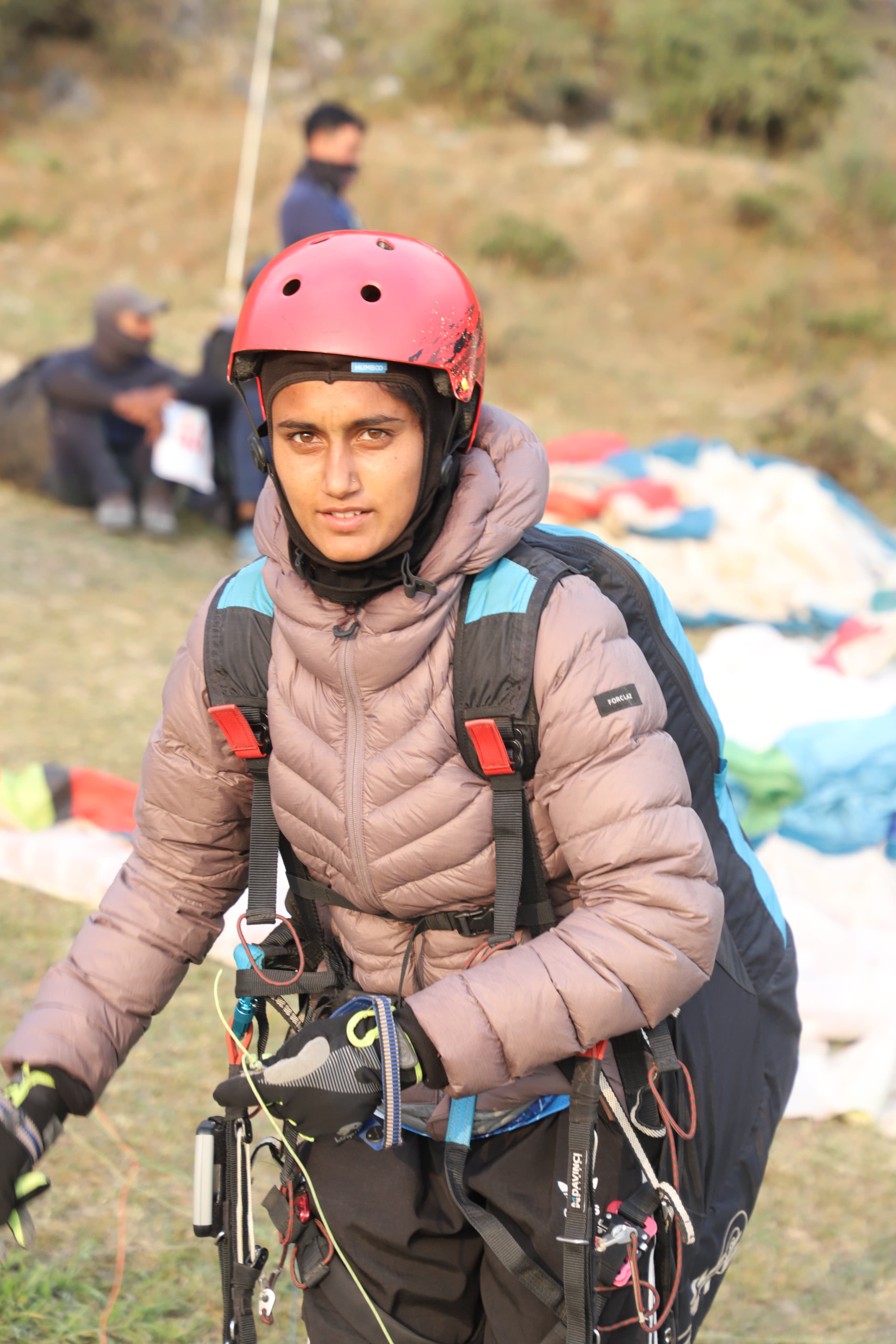 महिला वर्ग में पहले स्थान पर चल रही अलीशा ठाकुर। महिला वर्ग में पहले स्थान पर चल रही अलीशा ठाकुर।