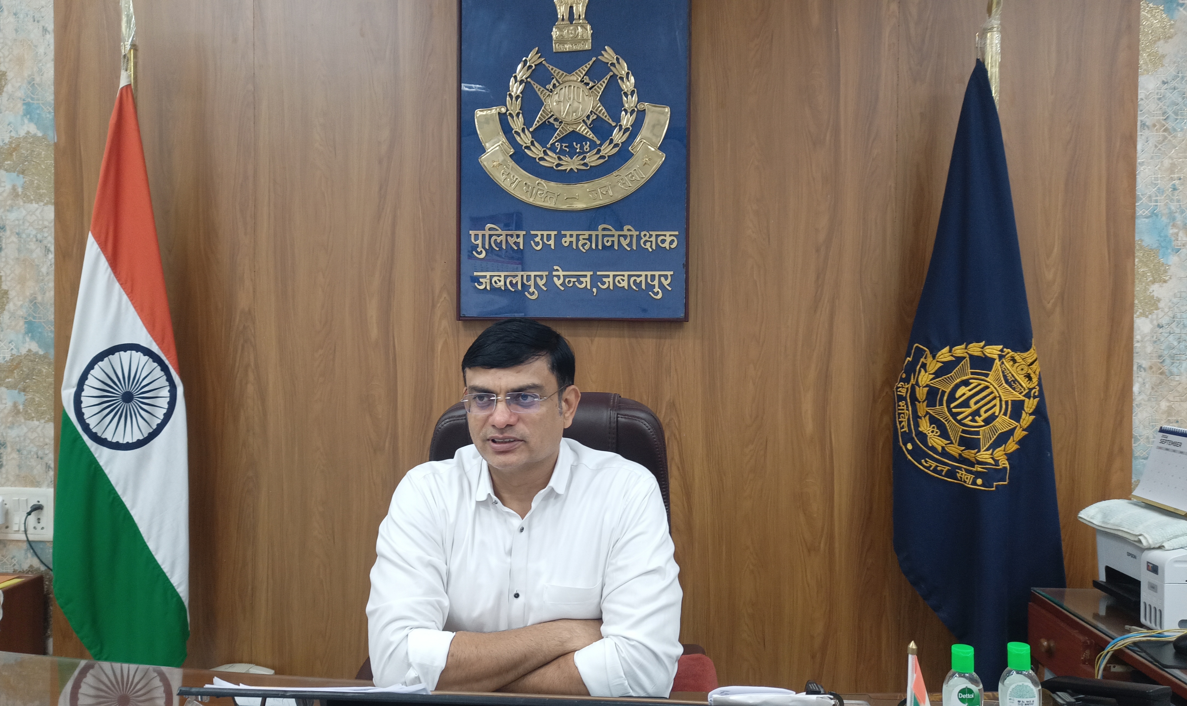डीआईजी तुषारकान्त विद्यार्थि स्थानांतरित