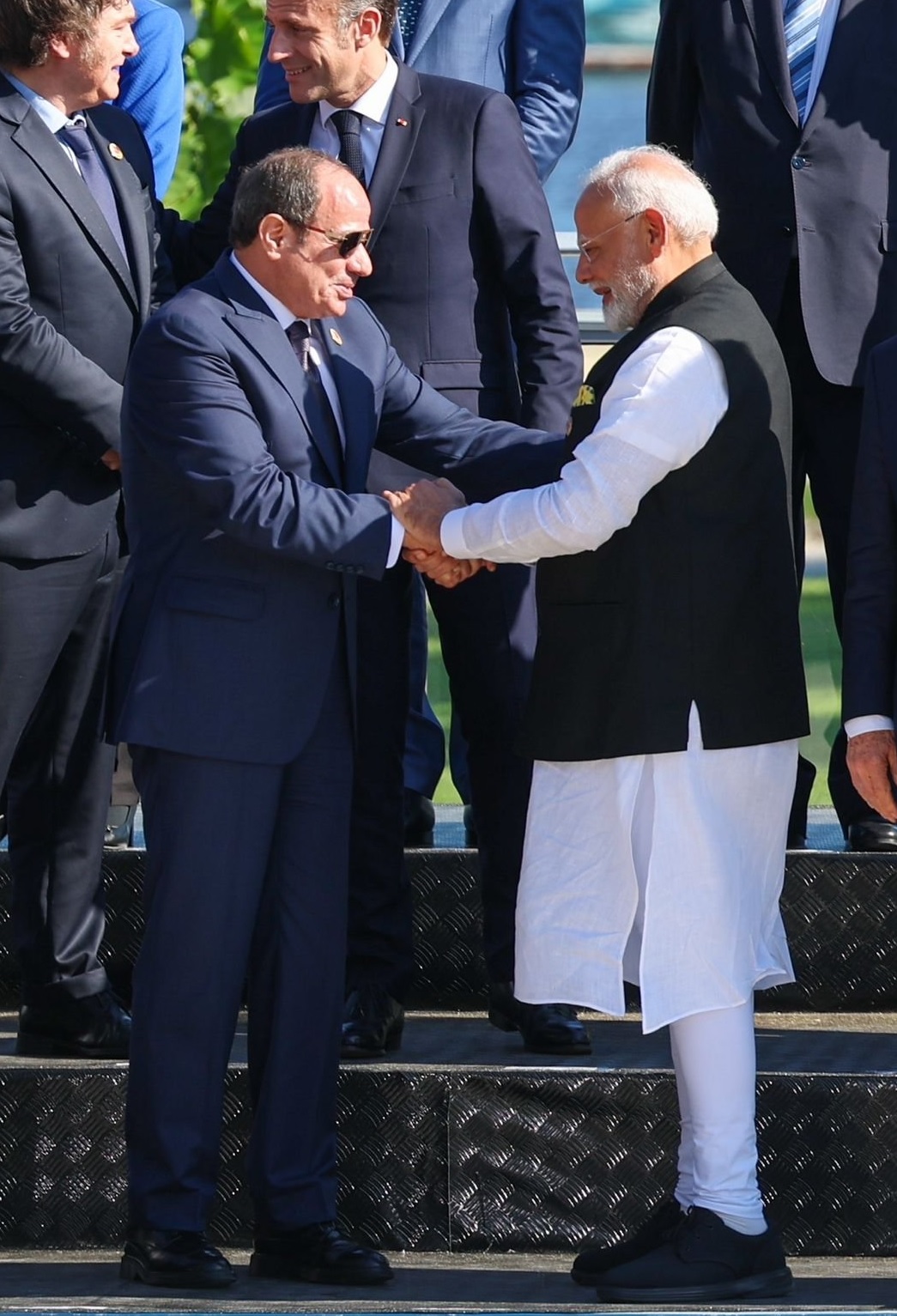 रियो डी जेनेरियो में राष्ट्राध्यक्षों के साथ हुई मुलाकात के सभी फोटो प्रधानमंत्री नरेन्द्र मोदी के एक्स हैंडल से। रियो डी जेनेरियो में राष्ट्राध्यक्षों के साथ हुई मुलाकात के सभी फोटो प्रधानमंत्री नरेन्द्र मोदी के एक्स हैंडल से।