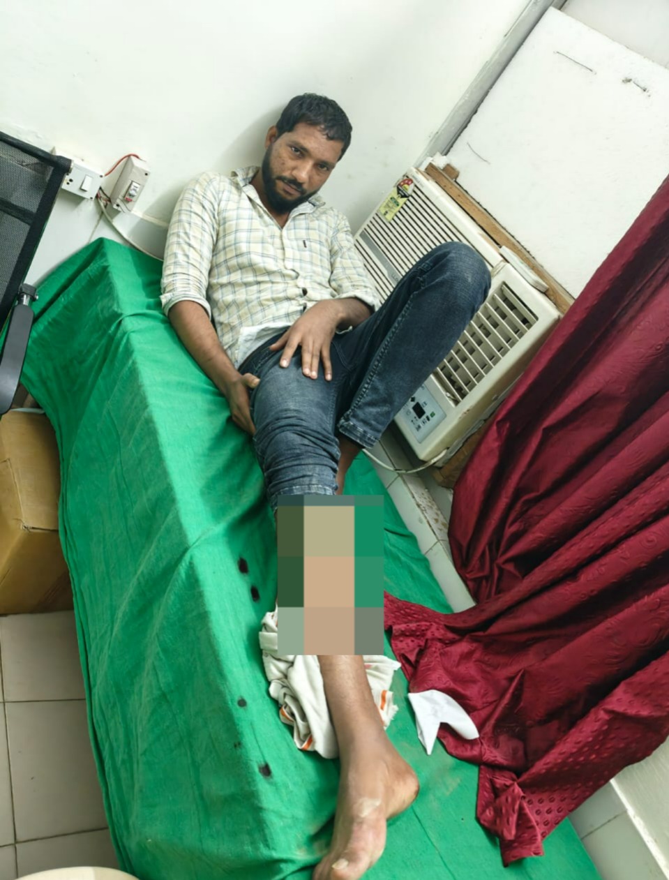पुलिस मुठभेड़ में एक अभियुक्त के पैर में लगी गोली ,गिरफ्तार,