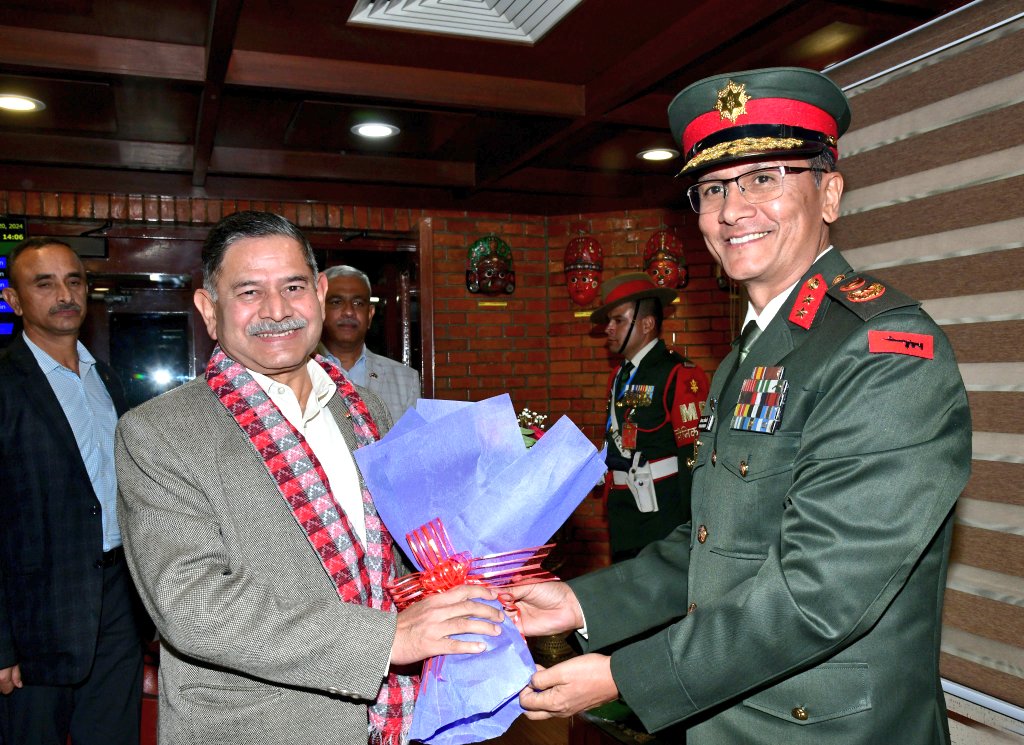 भारतीय थल सेनाध्यक्ष जनरल उपेन्द्र द्विवेदी काठमांडू में भारतीय थल सेनाध्यक्ष जनरल उपेन्द्र द्विवेदी काठमांडू में