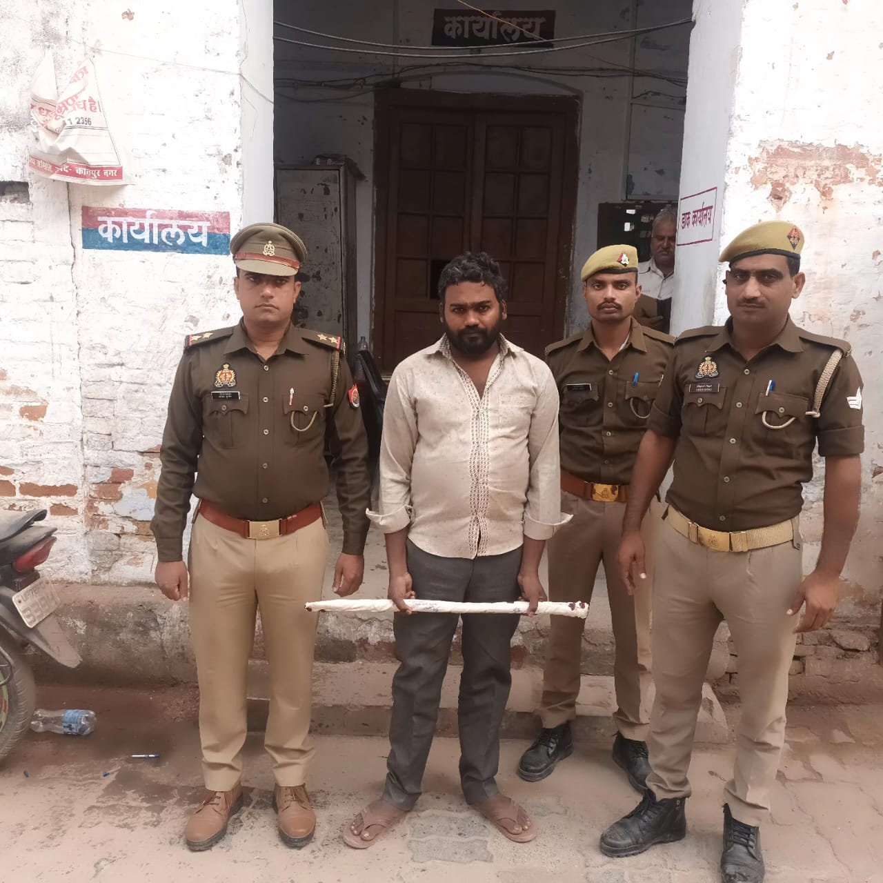कानपुर: हत्या मामले में गिरफ्तार आरोपित का छाया चित्र कानपुर: हत्या मामले में गिरफ्तार आरोपित का छाया चित्र