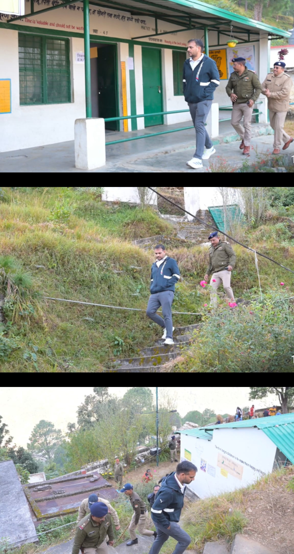 जिला निर्वाचन अधिकारी सौरभ गहरवार विकास खंड अगस्त्यमुनि में बूथों का निरीक्षण करते। जिला निर्वाचन अधिकारी सौरभ गहरवार विकास खंड अगस्त्यमुनि में बूथों का निरीक्षण करते।