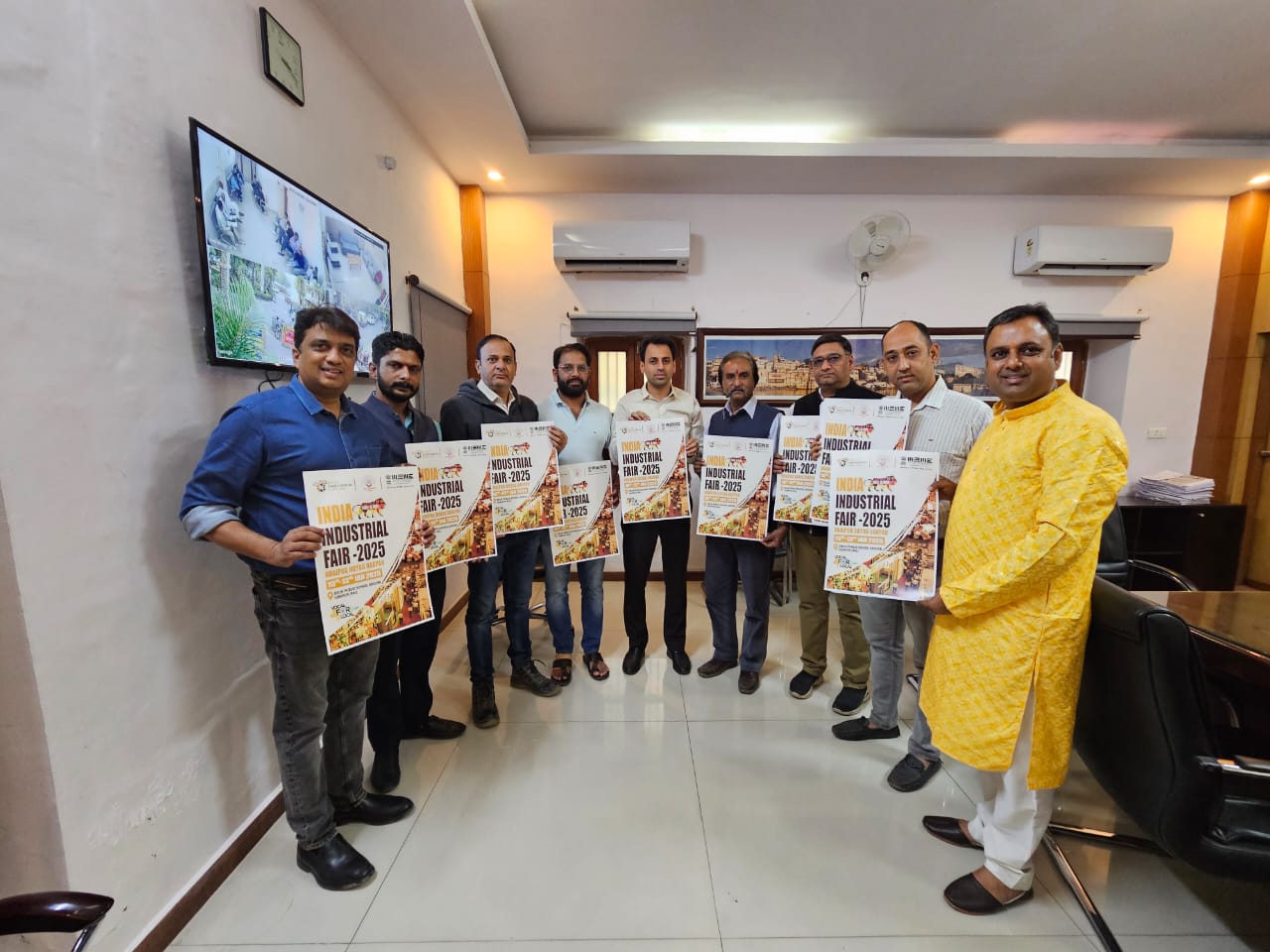 उदयपुर में 11वें इंडिया इंडस्ट्रियल फेयर की तैयारी जोरों पर उदयपुर में 11वें इंडिया इंडस्ट्रियल फेयर की तैयारी जोरों पर