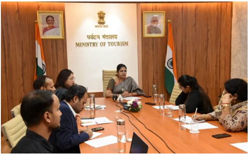 पर्यटन महानिदेशक मुग्धा सिन्हा ने शुक्रवार को 12वां अंतर्राष्ट्रीय पर्यटन मार्ट के बारे में प्रेसवार्ता को संबोधित करते हुए पर्यटन महानिदेशक मुग्धा सिन्हा ने शुक्रवार को 12वां अंतर्राष्ट्रीय पर्यटन मार्ट के बारे में प्रेसवार्ता को संबोधित करते हुए