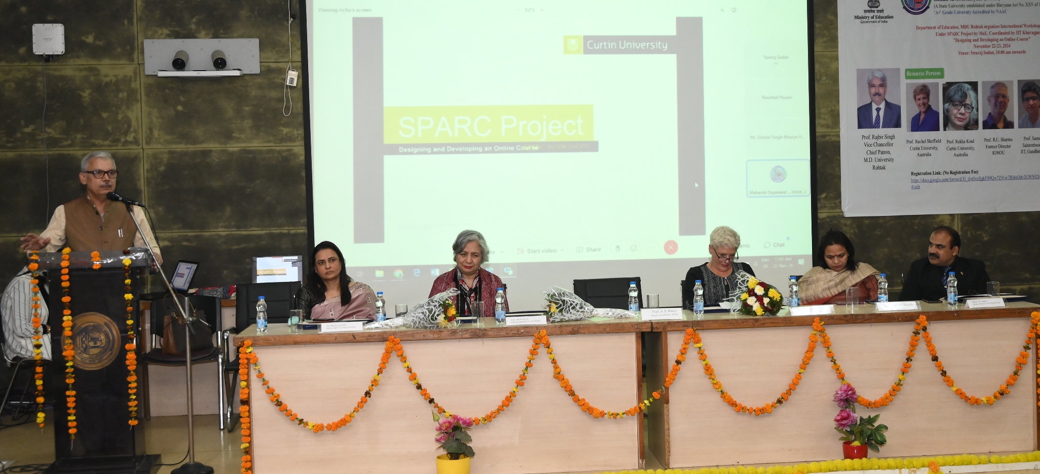 फोटो कैप्शन 22आरटीके4 : एमडीयू में आयोजित कार्यशाला को संबोधित करते मुख्यअतिथि ---------- फोटो कैप्शन 22आरटीके4 : एमडीयू में आयोजित कार्यशाला को संबोधित करते मुख्यअतिथि ----------