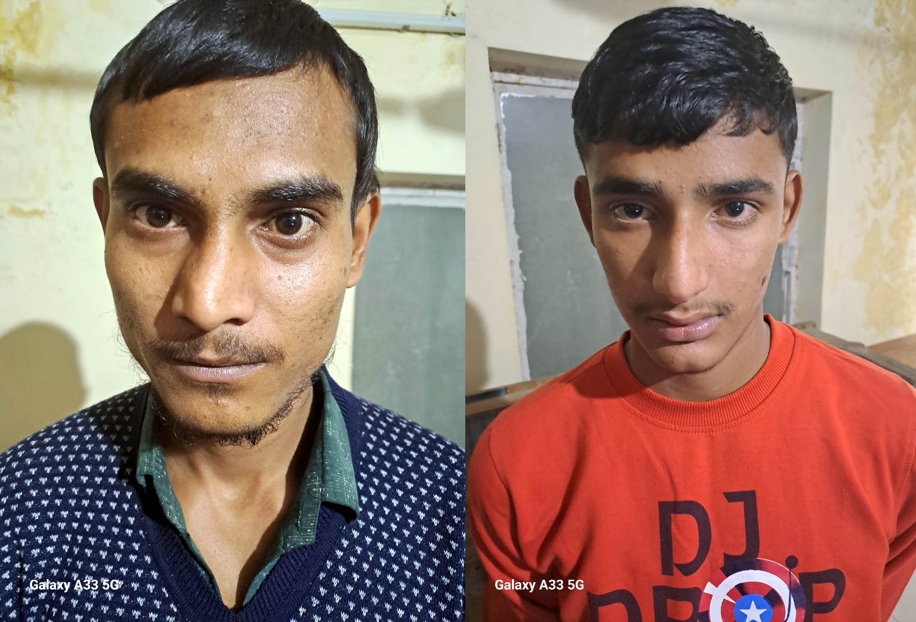 पुलिस द्वारा गिरफ्तार किए गए आरोपीगण पुलिस द्वारा गिरफ्तार किए गए आरोपीगण