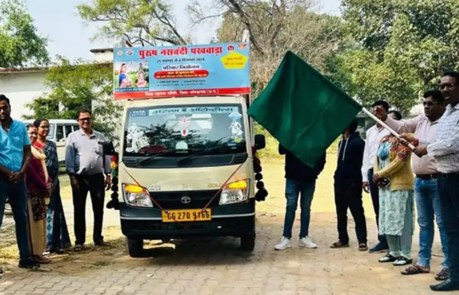 जागरूकता हेतु सारथी रथ रवाना जागरूकता हेतु सारथी रथ रवाना