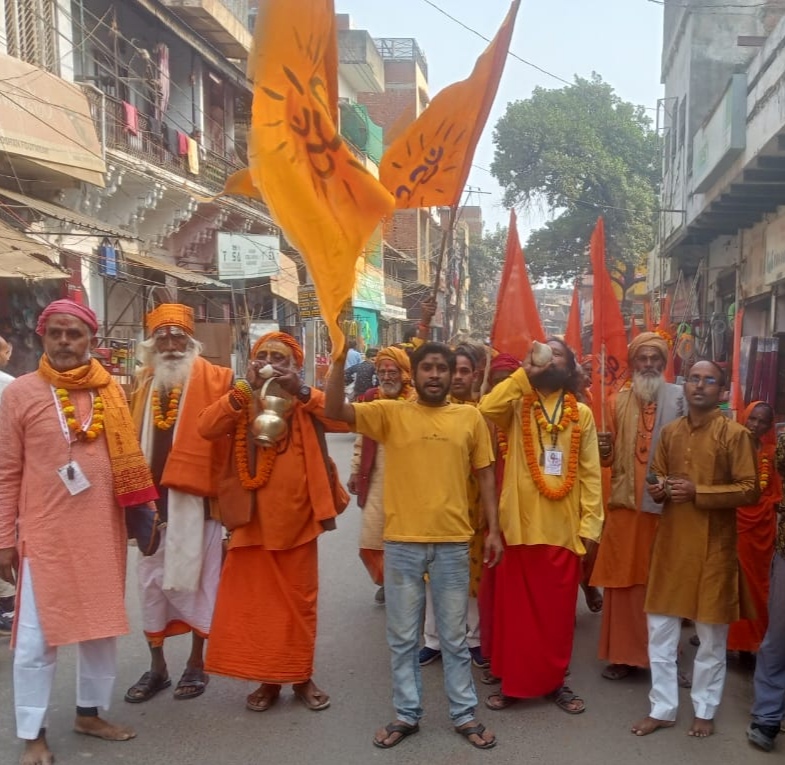 भैरो अष्टमी पर निकली संत यात्रा भैरो अष्टमी पर निकली संत यात्रा