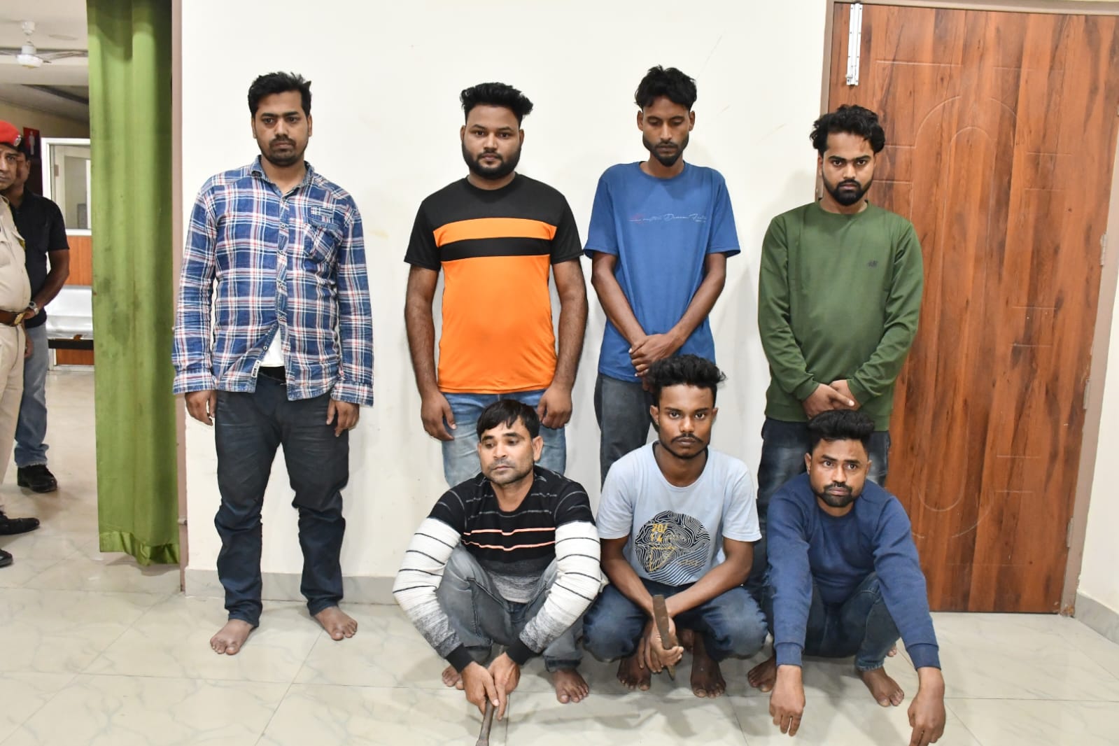 सात डकैत गिरफ्तार