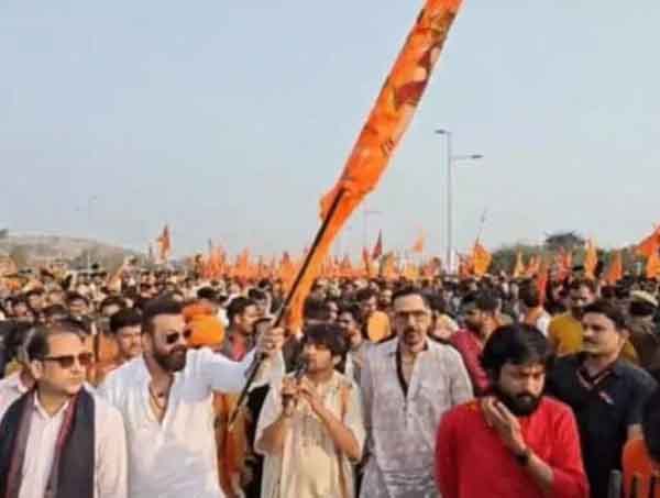 छतरपुर :उत्तर प्रदेश सीमा में पहुंची सनातन हिंदू एकता यात्रा छतरपुर :उत्तर प्रदेश सीमा में पहुंची सनातन हिंदू एकता यात्रा