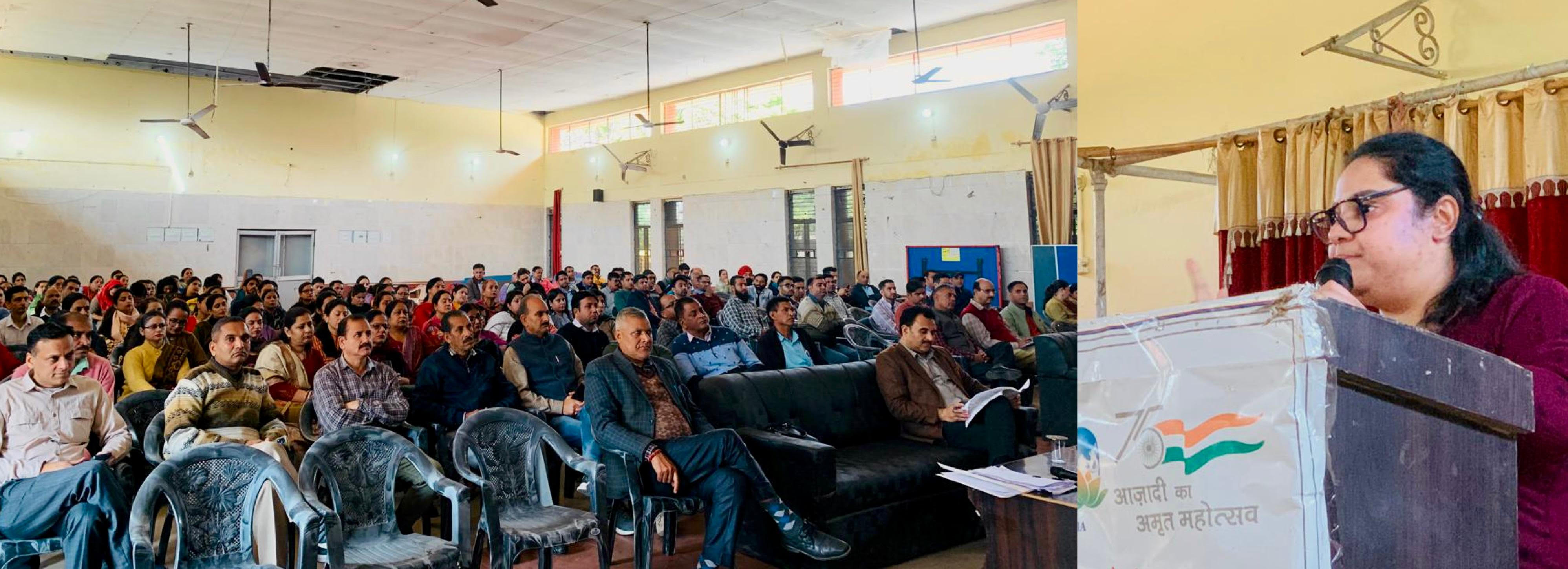 Training given to invigilators for transparent conduct of JKSSB recruitment examination Training given to invigilators for transparent conduct of JKSSB recruitment examination