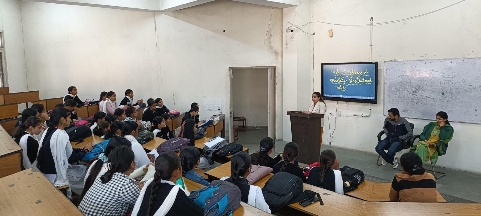Constitution Day was celebrated with the ideology to maintain the constitutional Constitution Day was celebrated with the ideology to maintain the constitutional