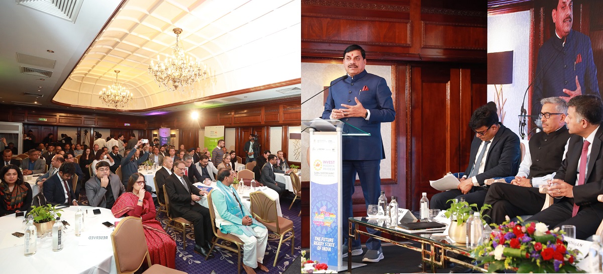 मध्य प्रदेश के मुख्यमंत्री ने लंदन में रोड-शो में इंटरैक्टिव सेशन को संबोधित करते हुए मध्य प्रदेश के मुख्यमंत्री ने लंदन में रोड-शो में इंटरैक्टिव सेशन को संबोधित करते हुए