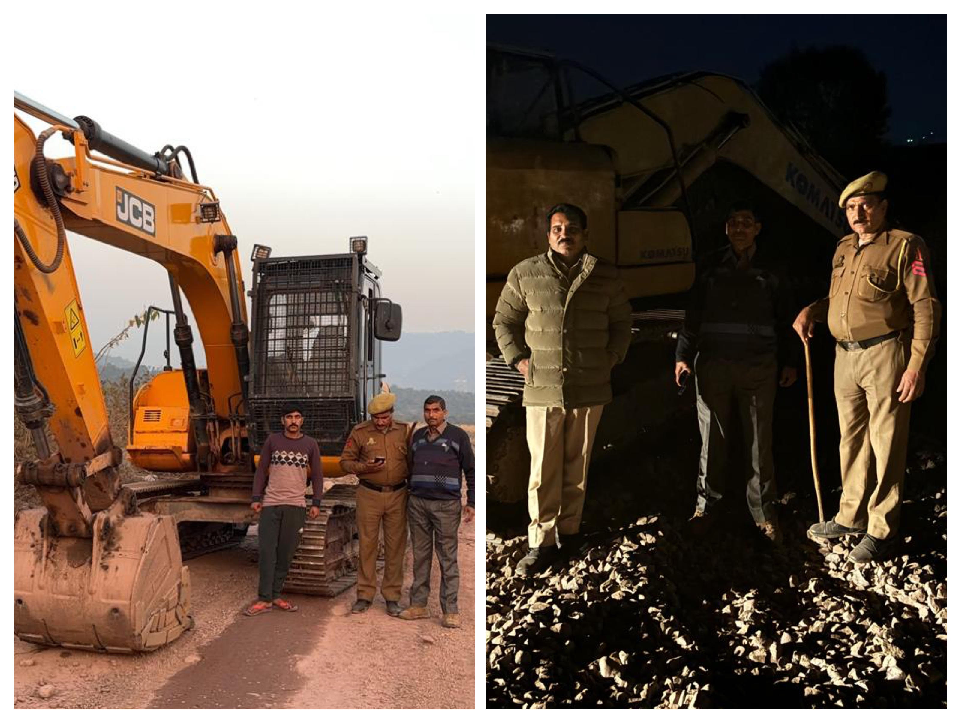 02 Poklane machines involved in illegal mining seized