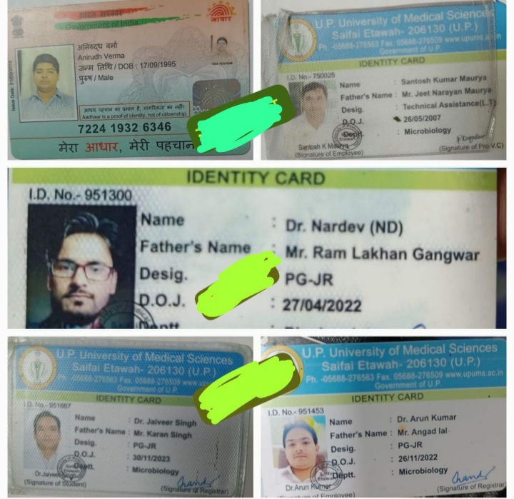 कन्नौज:-(अपडेट) एक्सप्रेस वे हादसे में मरने वालों में तीन डॉक्टर सहित एक लैब टेक्नीशियन एक स्टोर कीपर कन्नौज:-(अपडेट) एक्सप्रेस वे हादसे में मरने वालों में तीन डॉक्टर सहित एक लैब टेक्नीशियन एक स्टोर कीपर