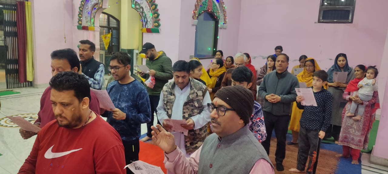 अखिल भारतीय धर्म प्रचार सेवा समिति का आस्था केन्द्रो पर सामूहिक पाठ का अभियान पिछले 13 महीनो से लगातार जारी अखिल भारतीय धर्म प्रचार सेवा समिति का आस्था केन्द्रो पर सामूहिक पाठ का अभियान पिछले 13 महीनो से लगातार जारी