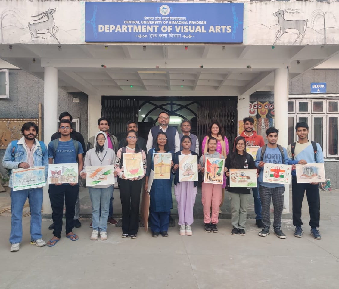 सीयू में आयाेजित इवेंट के विजेता प्रतिभागी। सीयू में आयाेजित इवेंट के विजेता प्रतिभागी।