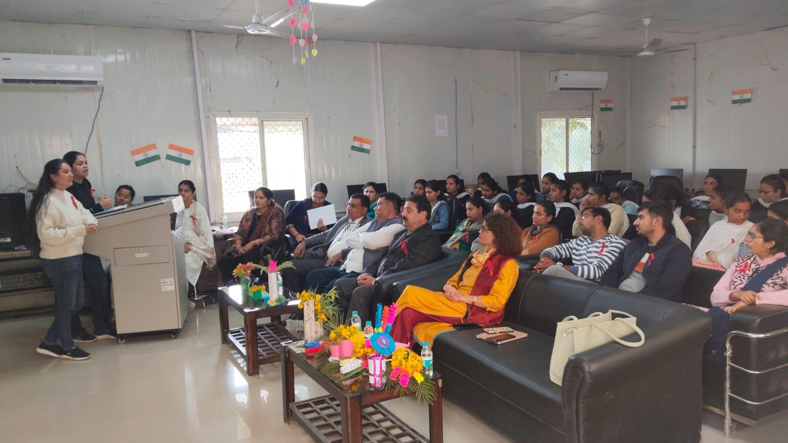 Expert lecture organized on HIV AIDS topic Expert lecture organized on HIV AIDS topic