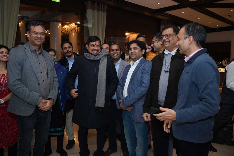 जर्मनी दौरे पर मुख्यमंत्री मोहन यादव जर्मनी दौरे पर मुख्यमंत्री मोहन यादव