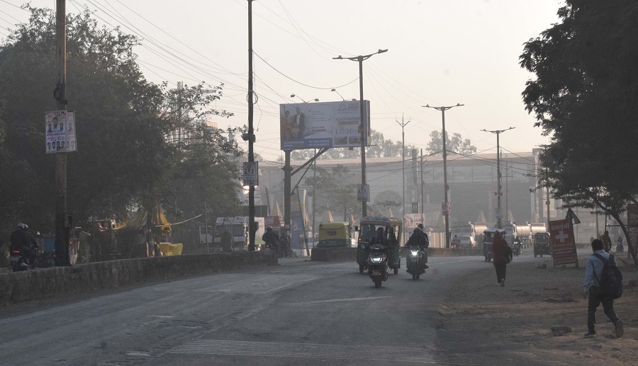 भोपाल शहर का सुबह का मौसम का दृश्य भोपाल शहर का सुबह का मौसम का दृश्य