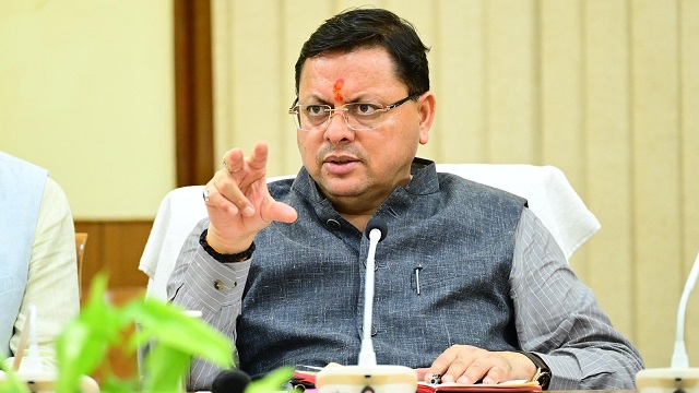 मुख्यमंत्री पुष्कर सिंह धामी। मुख्यमंत्री पुष्कर सिंह धामी।