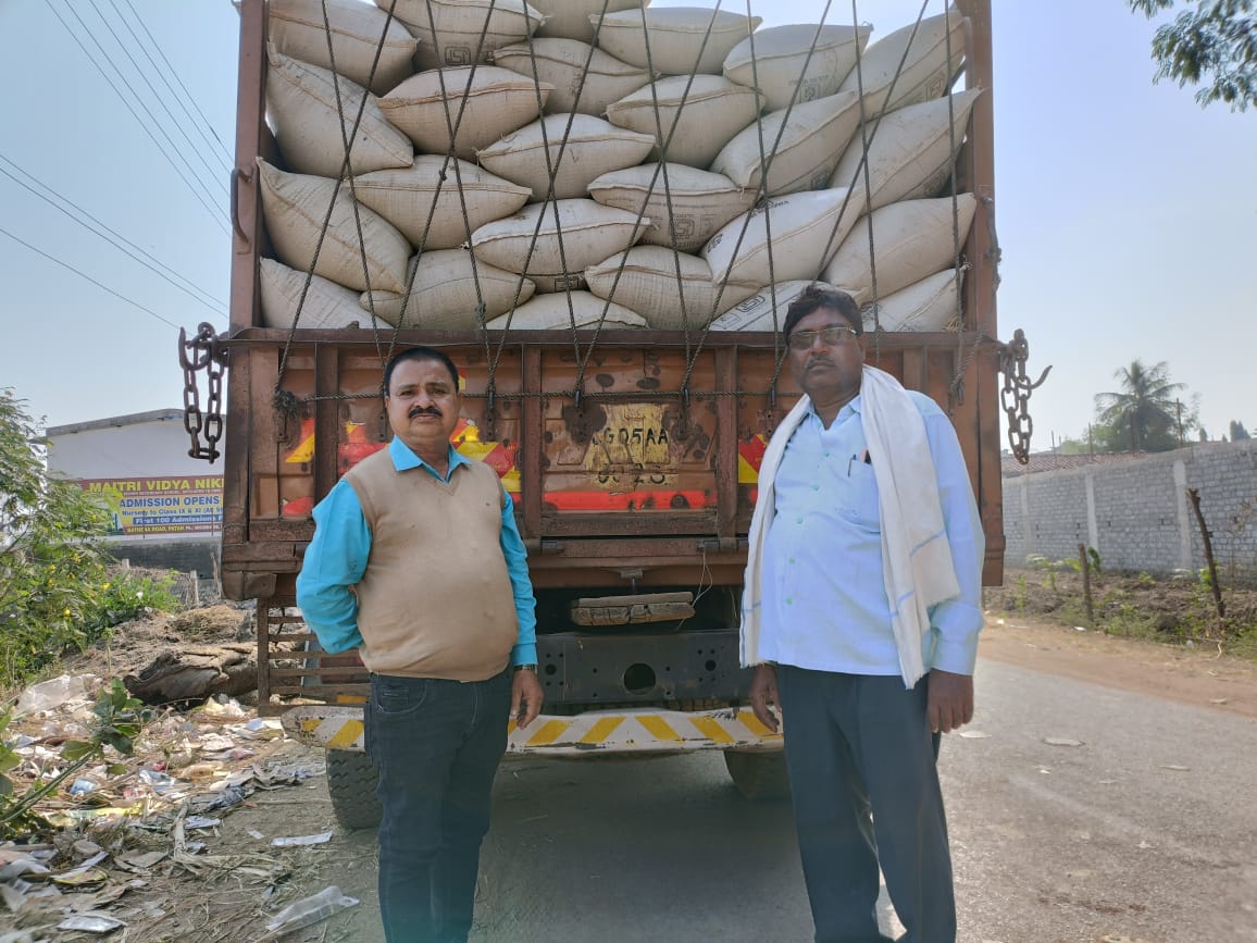 अवैध धान परिवहन पर निरंतर कार्रवाई अवैध धान परिवहन पर निरंतर कार्रवाई