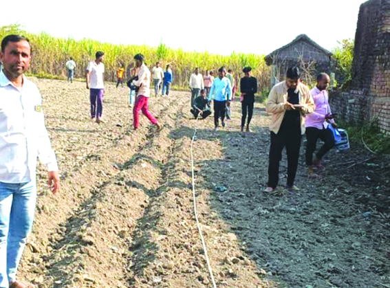 कब्जा मुक्त करायी भूमि कब्जा मुक्त करायी भूमि