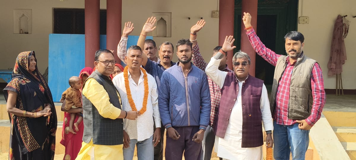 भाजपा जिलाध्यक्ष युधिष्ठिर सिंह ने किया बूथों का गठन* भाजपा जिलाध्यक्ष युधिष्ठिर सिंह ने किया बूथों का गठन*
