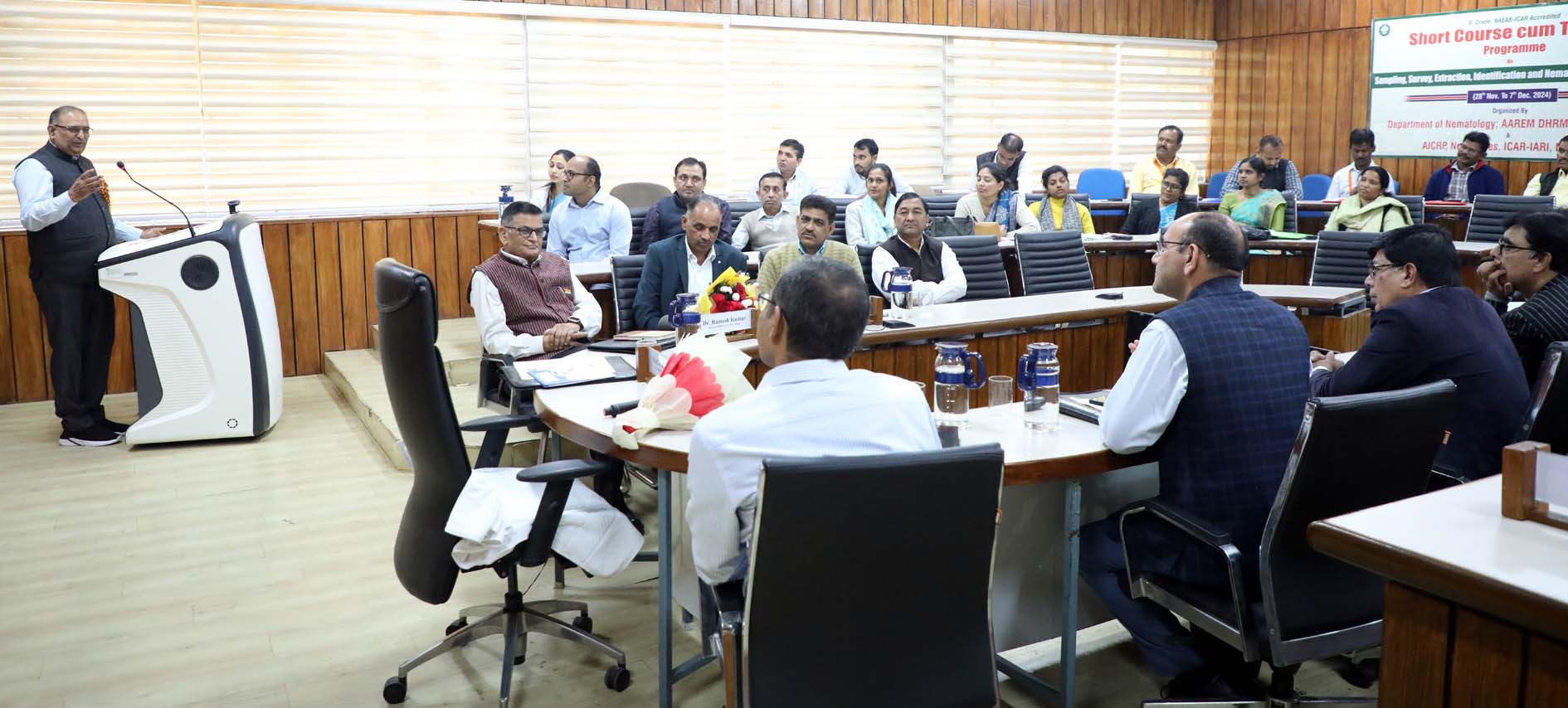 कार्यक्रम को संबोधित करते कुलपति प्रो. बीआर कम्बोज। कार्यक्रम को संबोधित करते कुलपति प्रो. बीआर कम्बोज।