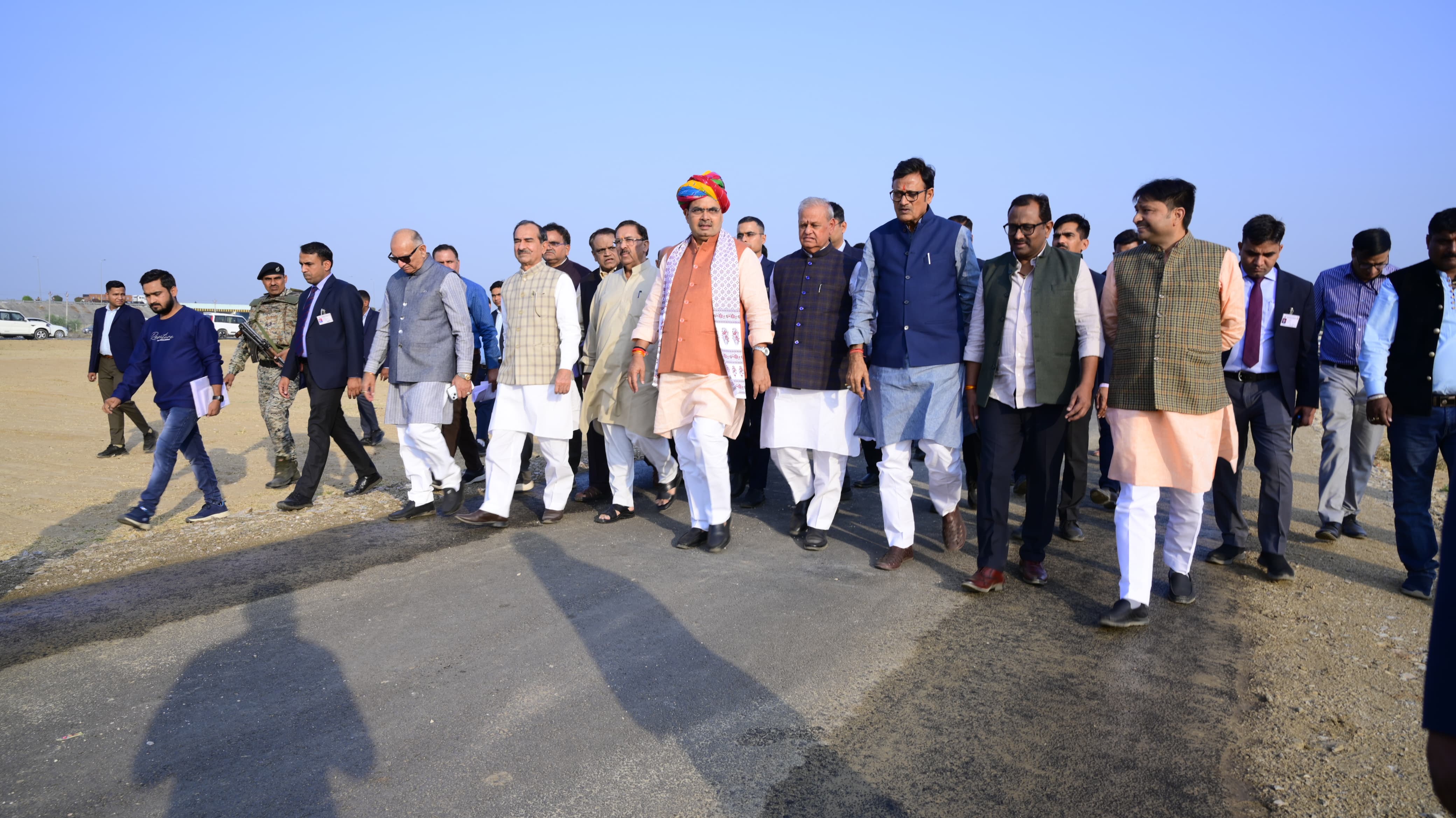 प्रधानमंत्री नरेंद्र मोदी के प्रस्तावित कार्यक्रम को लेकर मुख्यमंत्री भजनलाल शर्मा और भाजपा प्रदेश अध्यक्ष मदन राठौड़ ने सभा स्थल का किया निरीक्षण प्रधानमंत्री नरेंद्र मोदी के प्रस्तावित कार्यक्रम को लेकर मुख्यमंत्री भजनलाल शर्मा और भाजपा प्रदेश अध्यक्ष मदन राठौड़ ने सभा स्थल का किया निरीक्षण