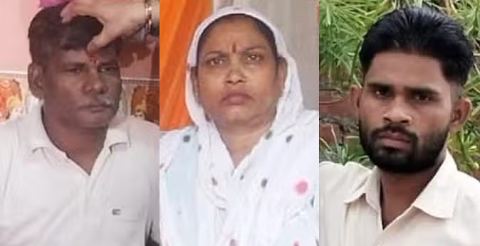 सडक हादसे में मृतक ऑटो चालक शीशपाल, उनकी पत्नी ओमवती और उनके दोस्त दिलीप कुमार का फाइल फोटो। सडक हादसे में मृतक ऑटो चालक शीशपाल, उनकी पत्नी ओमवती और उनके दोस्त दिलीप कुमार का फाइल फोटो।