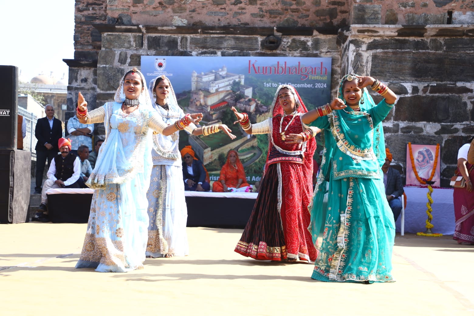 विश्व विरासत कुंभलगढ दुर्ग पर फेस्टिवल का रंगारंग आगाज विश्व विरासत कुंभलगढ दुर्ग पर फेस्टिवल का रंगारंग आगाज