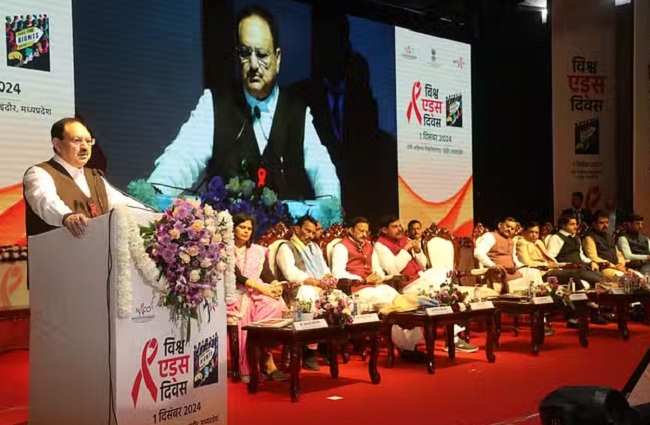कार्यक्रम को संबोधित करते हुए केन्द्रीय मंत्री जेपी नड्डा कार्यक्रम को संबोधित करते हुए केन्द्रीय मंत्री जेपी नड्डा