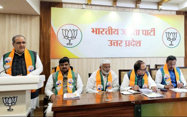 कार्यशाला को संबोधित करते प्रदेश अध्यक्ष भूपेन्द्र चौधरी कार्यशाला को संबोधित करते प्रदेश अध्यक्ष भूपेन्द्र चौधरी