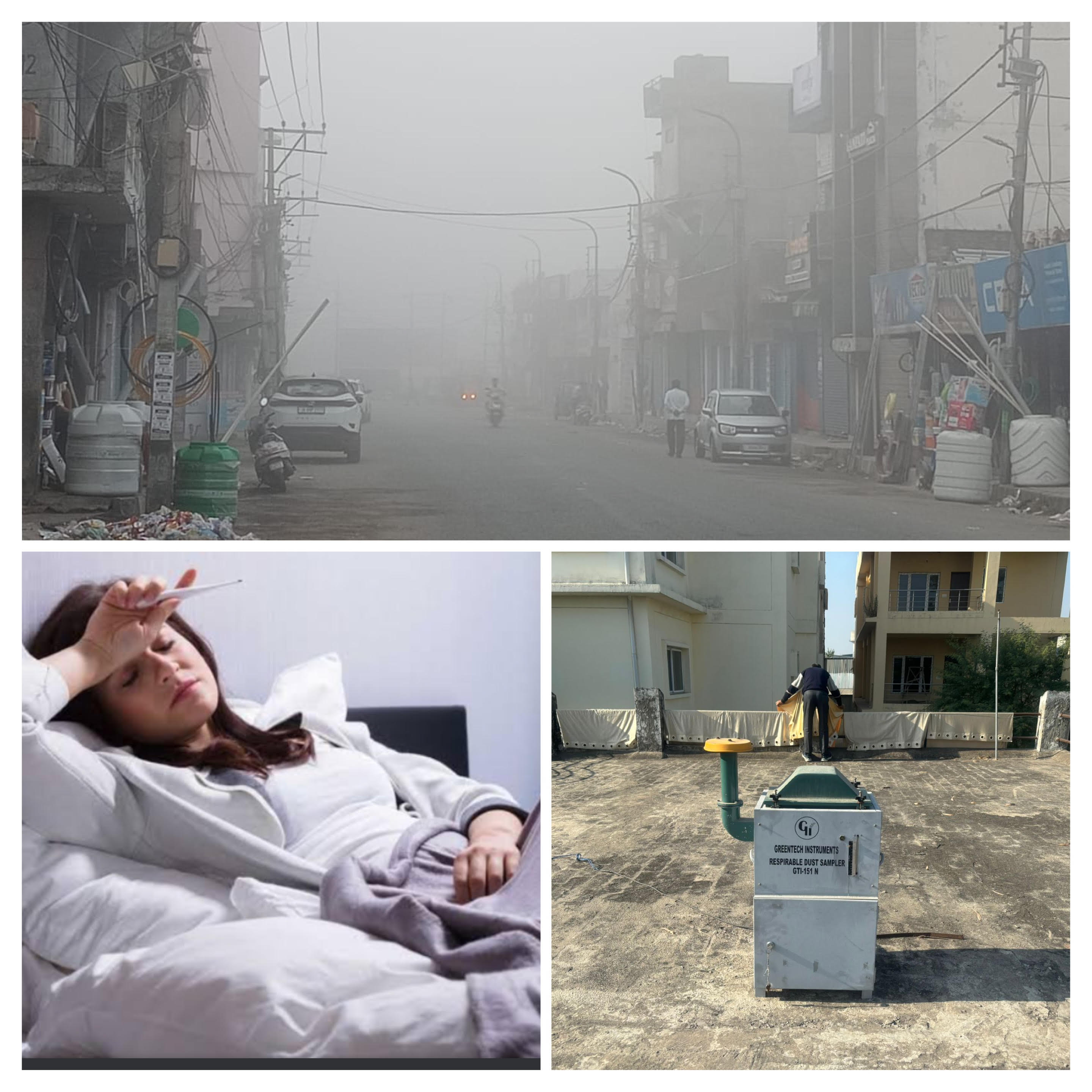 Pollution increased in Kathua due to lack of rain, Pollution Control Board in deep sleep, people falling ill across the district Pollution increased in Kathua due to lack of rain, Pollution Control Board in deep sleep, people falling ill across the district