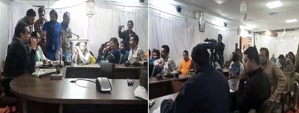 पहले दिन हुई हीरों की नीलामी का दृश्य पहले दिन हुई हीरों की नीलामी का दृश्य