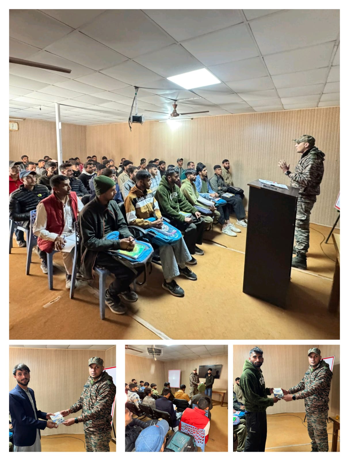 प्रादेशिक सेना के उम्मीदवारों के लिए लिखित परीक्षा कोचिंग शुरू की प्रादेशिक सेना के उम्मीदवारों के लिए लिखित परीक्षा कोचिंग शुरू की
