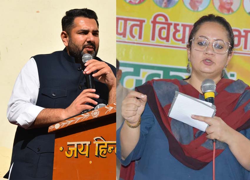 हरियाणा की स्वास्थ्य मंत्री आरती राव कार्यक्रम सोनीपत के विधायक निखिल मदान संबोधित करते हुए हरियाणा की स्वास्थ्य मंत्री आरती राव कार्यक्रम सोनीपत के विधायक निखिल मदान संबोधित करते हुए