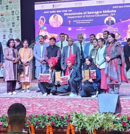 UT Level Arts Festival-Kathua bags top two positions out of six categories UT Level Arts Festival-Kathua bags top two positions out of six categories