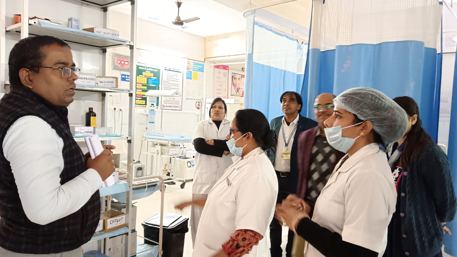 सदर अस्पताल का कायाकल्प योजना के तहत राज्यस्तरीय अंकेक्षण सफल रहा, अंकेक्षक दिखे संतुष्ट सदर अस्पताल का कायाकल्प योजना के तहत राज्यस्तरीय अंकेक्षण सफल रहा, अंकेक्षक दिखे संतुष्ट